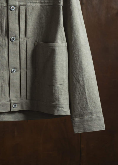 Taiga Takahashi Lot.309 Buckle-Backed Jacket BEIGE