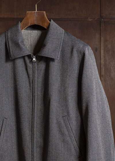 Taiga Takahashi Lot.306-Melange Charcoal Cossack Jacket Melange Charcoal