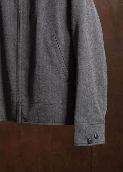 Taiga Takahashi Lot.306-Melange Charcoal Cossack Jacket Melange Charcoal