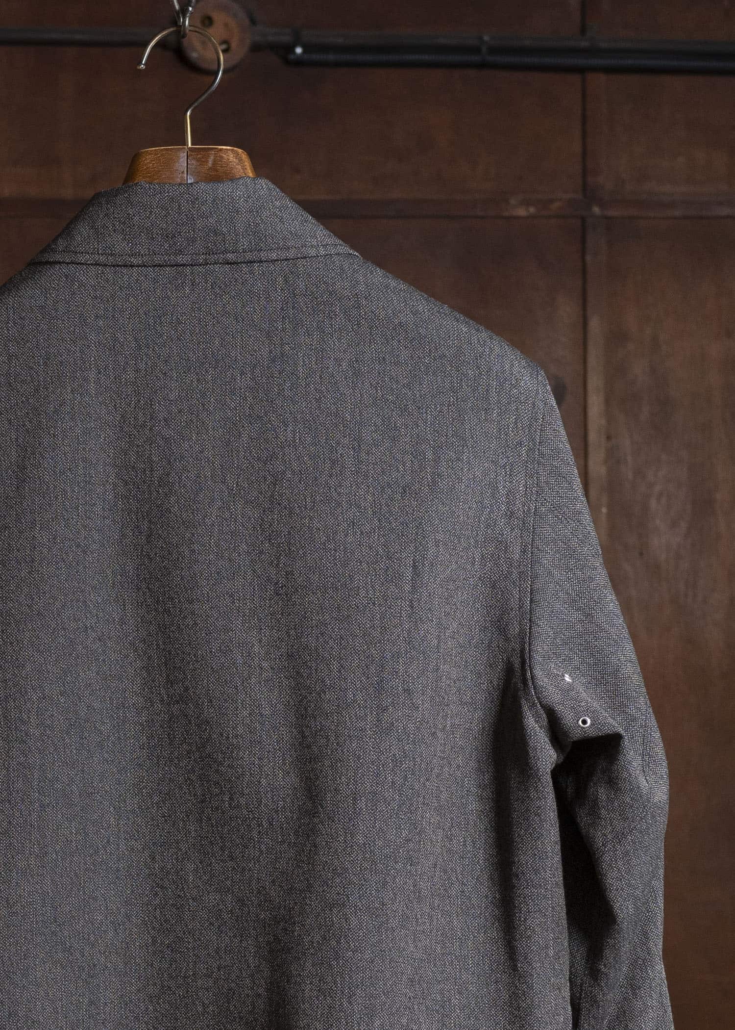 Taiga Takahashi Lot.306-Melange Charcoal Cossack Jacket Melange Charcoal