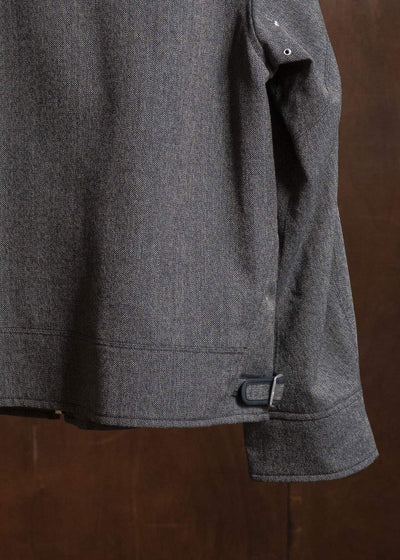 Taiga Takahashi Lot.306-Melange Charcoal Cossack Jacket Melange Charcoal