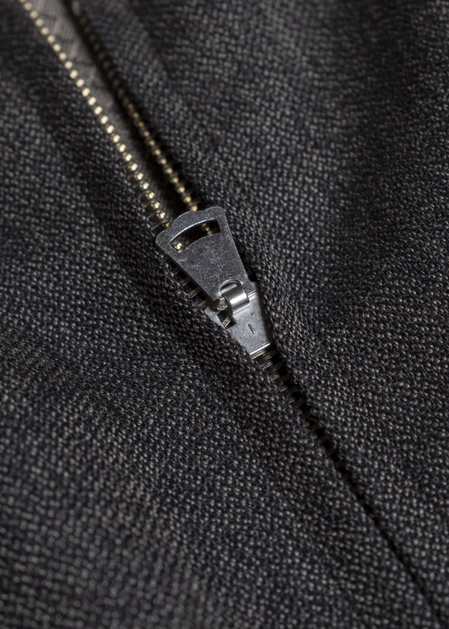 Taiga Takahashi Lot.306-Melange Charcoal Cossack Jacket Melange Charcoal