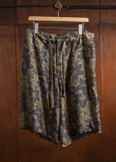 UMA WANG S5/M/UM3521 PALLOR PANTS mustard/blue