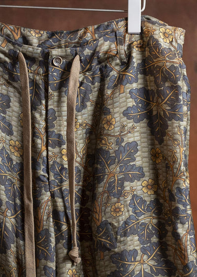 UMA WANG S5/M/UM3521 PALLOR PANTS mustard/blue