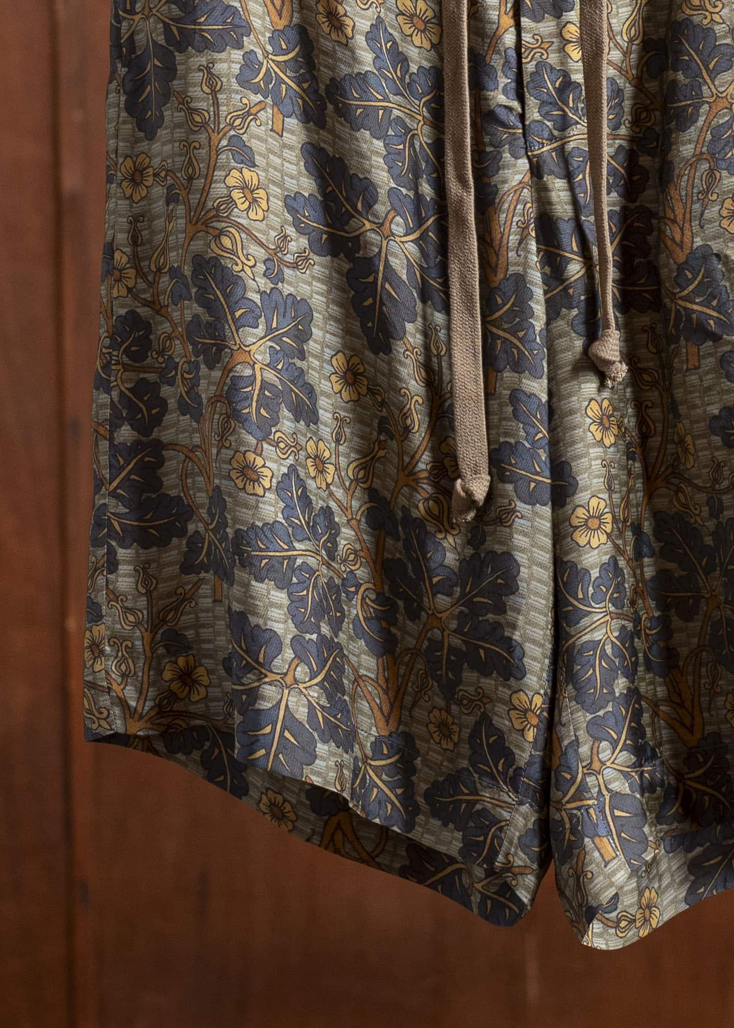 UMA WANG S5/M/UM3521 PALLOR PANTS mustard/blue