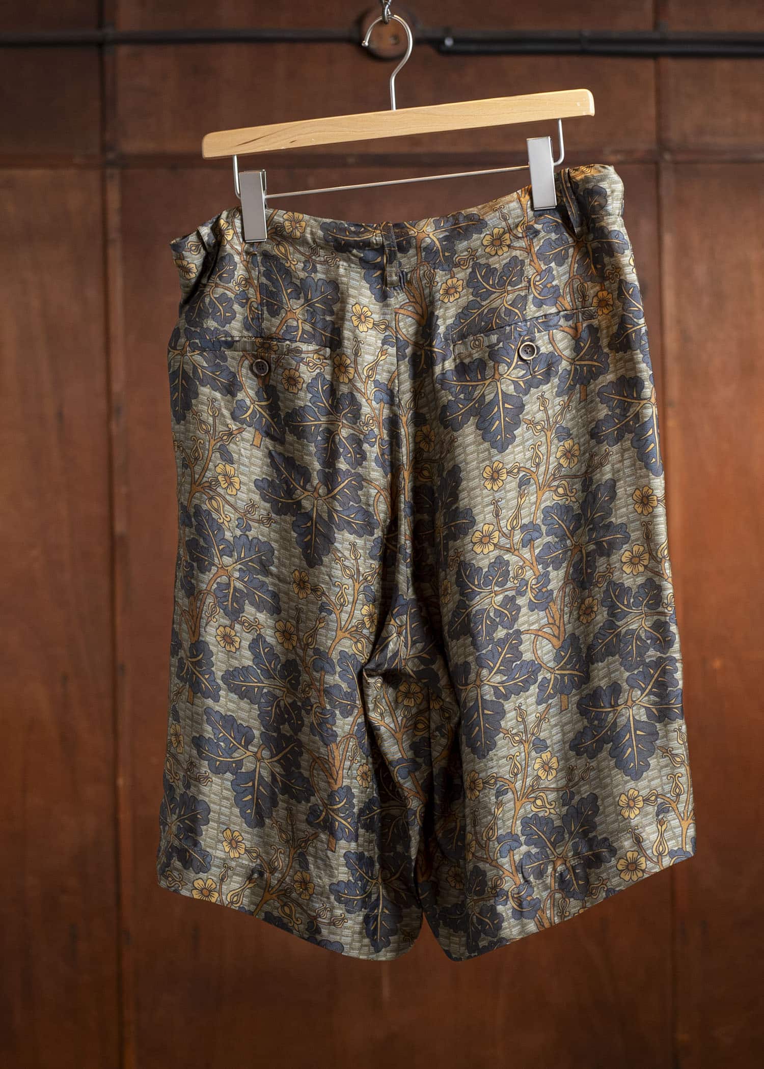 UMA WANG S5/M/UM3521 PALLOR PANTS mustard/blue