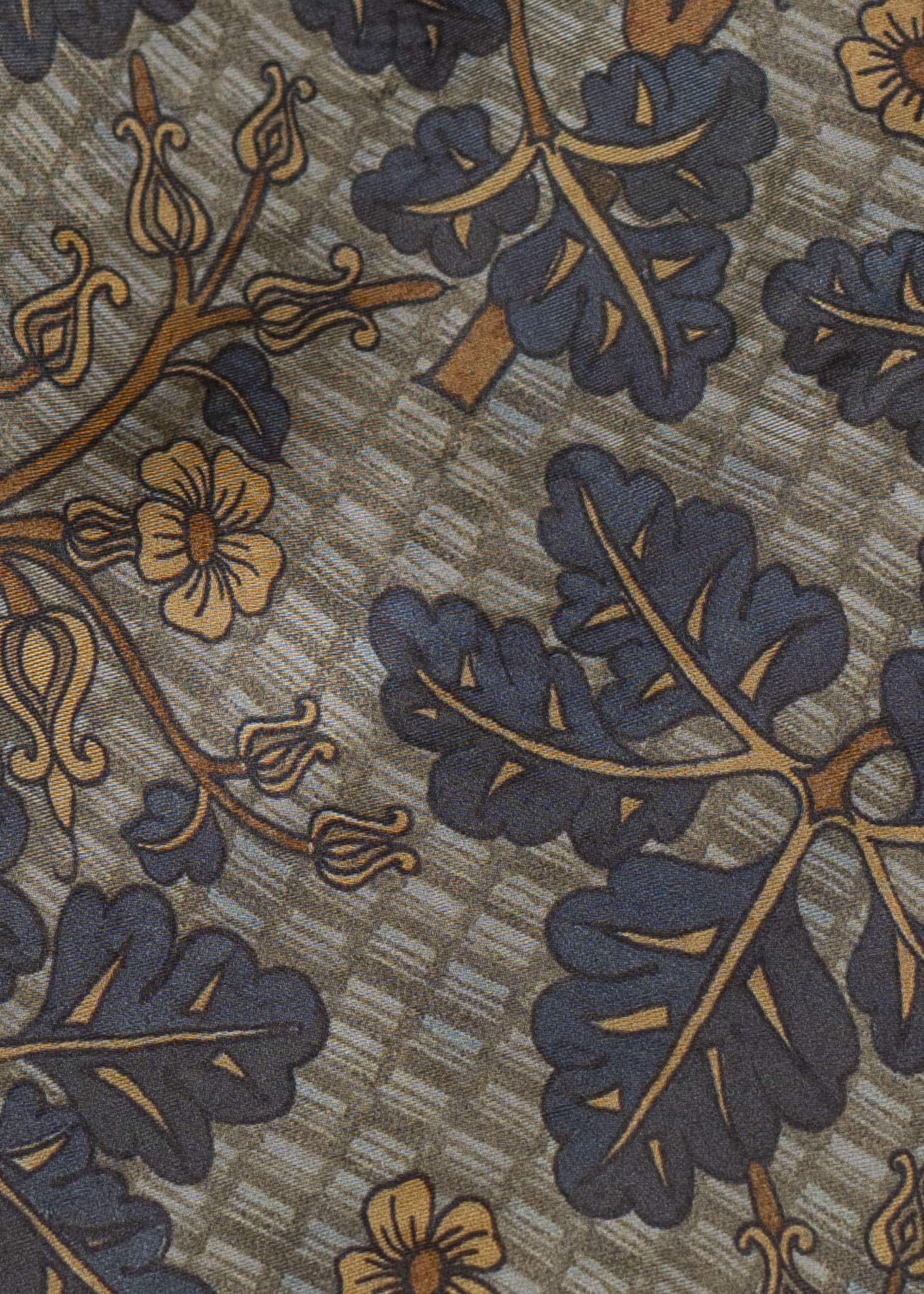 UMA WANG S5/M/UM3521 PALLOR PANTS mustard/blue