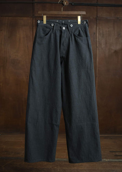 Taiga Takahashi Lot.209 Buckle-Backed Trousers BLACK