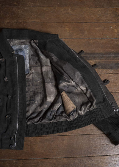 ZIGGY CHEN HIDDEN ARC CROPPED JACKET 0M2630945