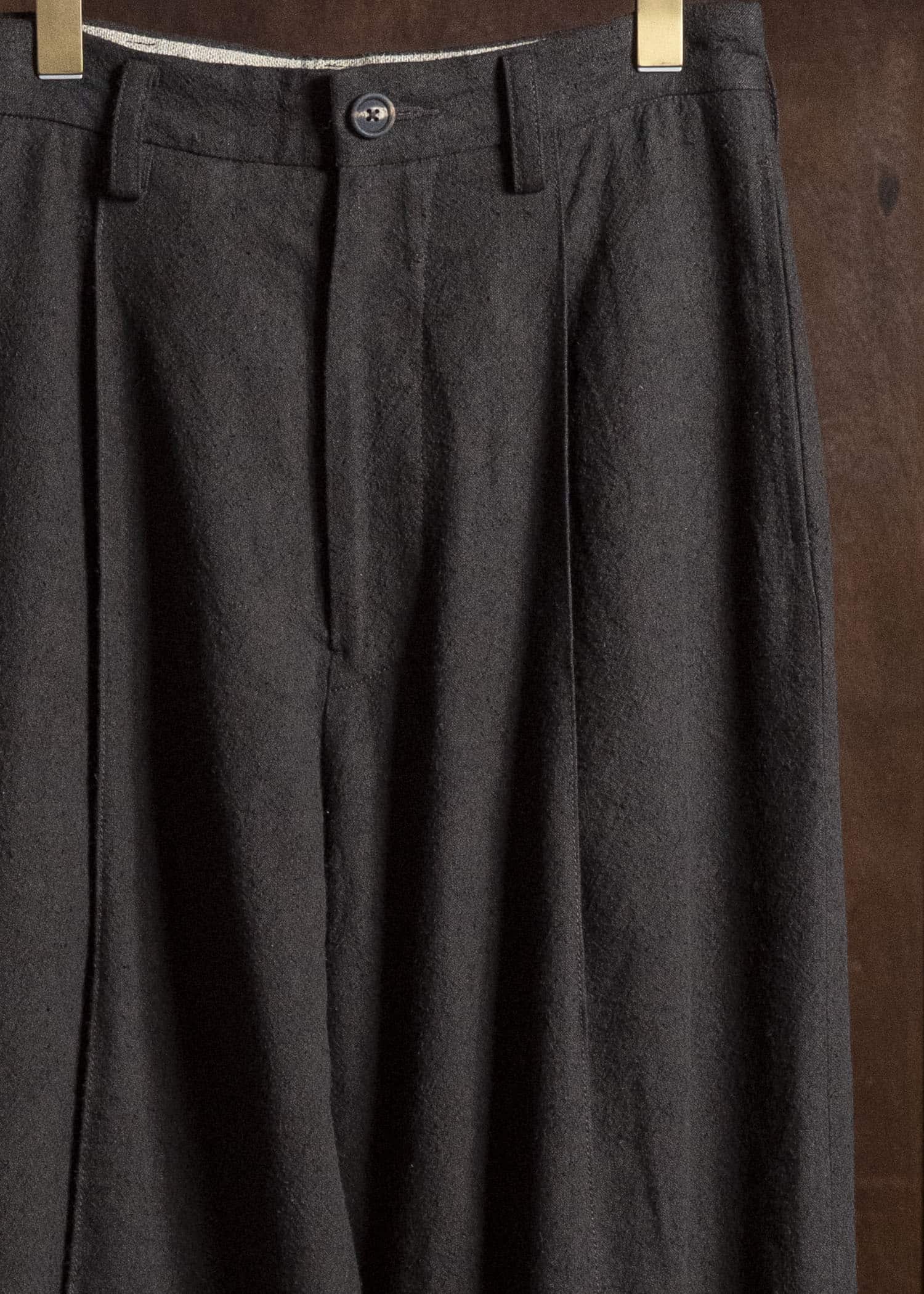 ZIGGY CHEN PLEATED STRAIGHT-LEG TROUSERS 0M2630501