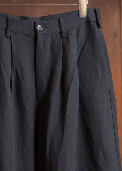 UMA WANG S5 M UM3510 POLKY PANTS POLKY PANTS black