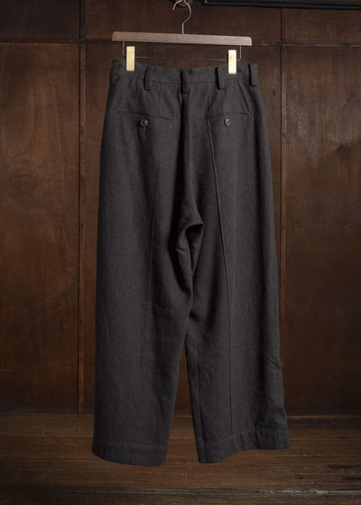 ZIGGY CHEN PLEATED STRAIGHT-LEG TROUSERS 0M2630501