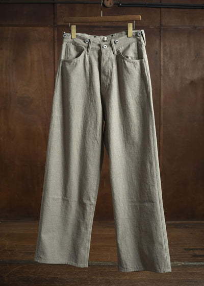 Taiga Takahashi Lot.209 Buckle-Backed Trousers BEIGE