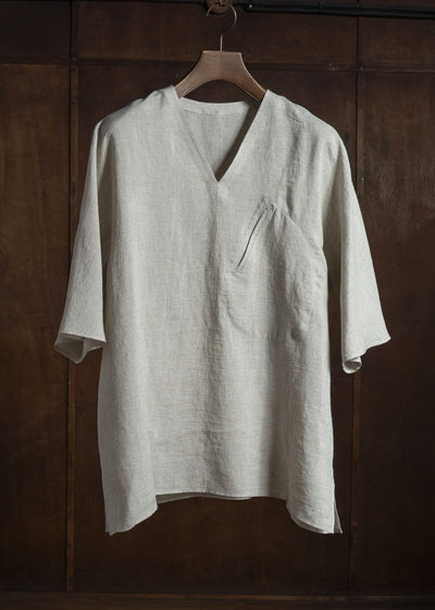 Jurgen Lehl J0562FBM711 Linen Plain Weave Pullover