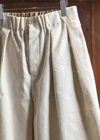 UMA WANG S5/M/UM3541 POETIC PANTS off white