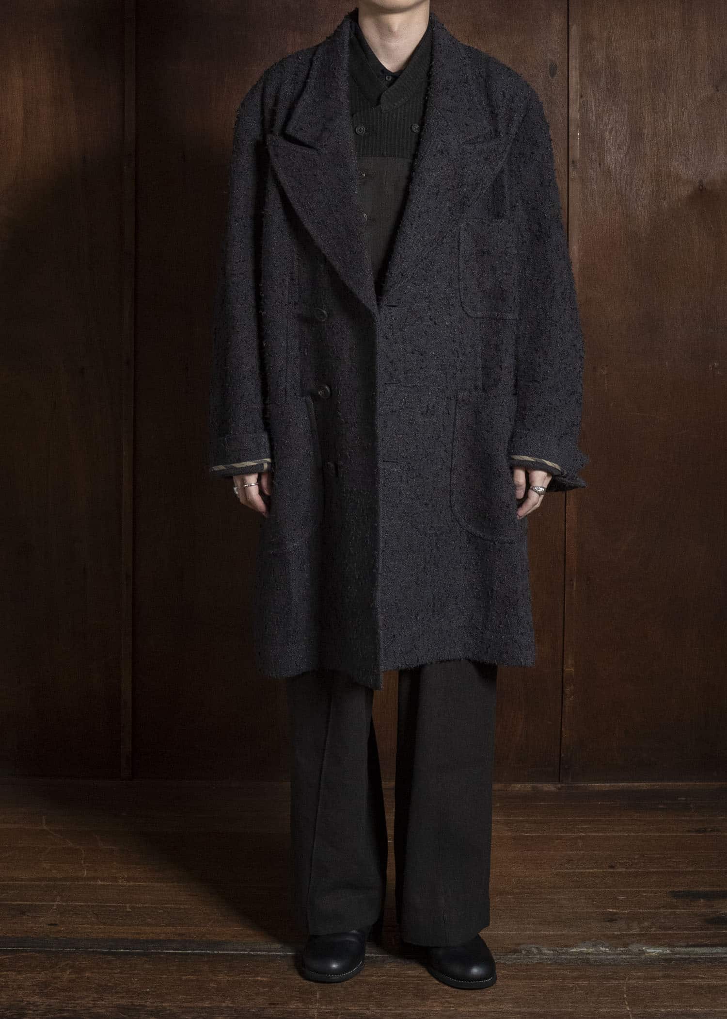 ZIGGY CHEN PEAK LAPEL COAT 0M2631117