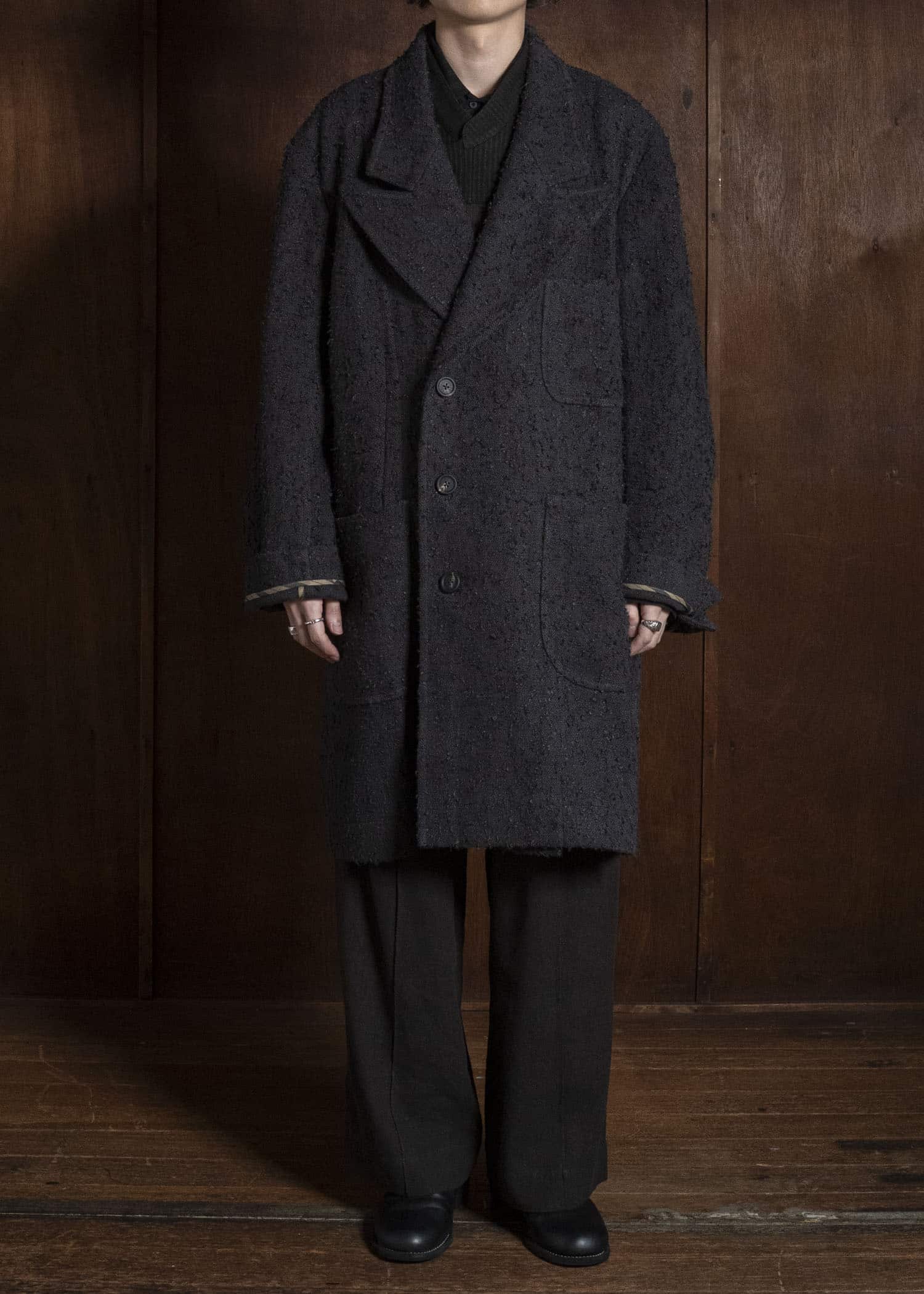ZIGGY CHEN PEAK LAPEL COAT 0M2631117