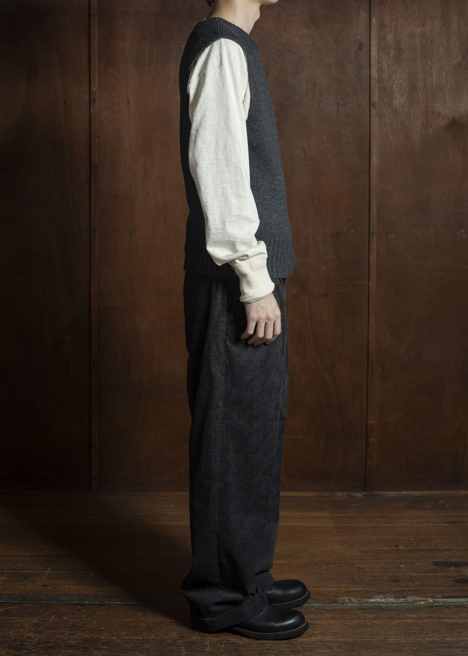 Taiga Takahashi Lot.528 A.R.C Vest CHARCOAL