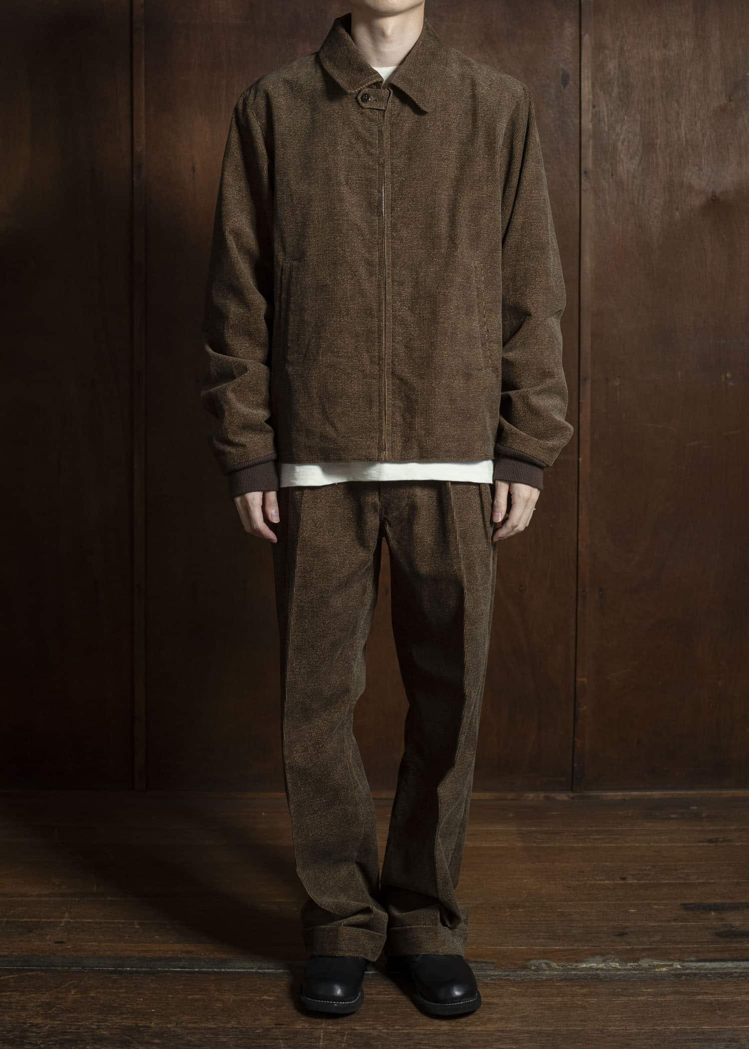 Taiga Takahashi Lot.322 Sports Jacket MELANGE BROWN