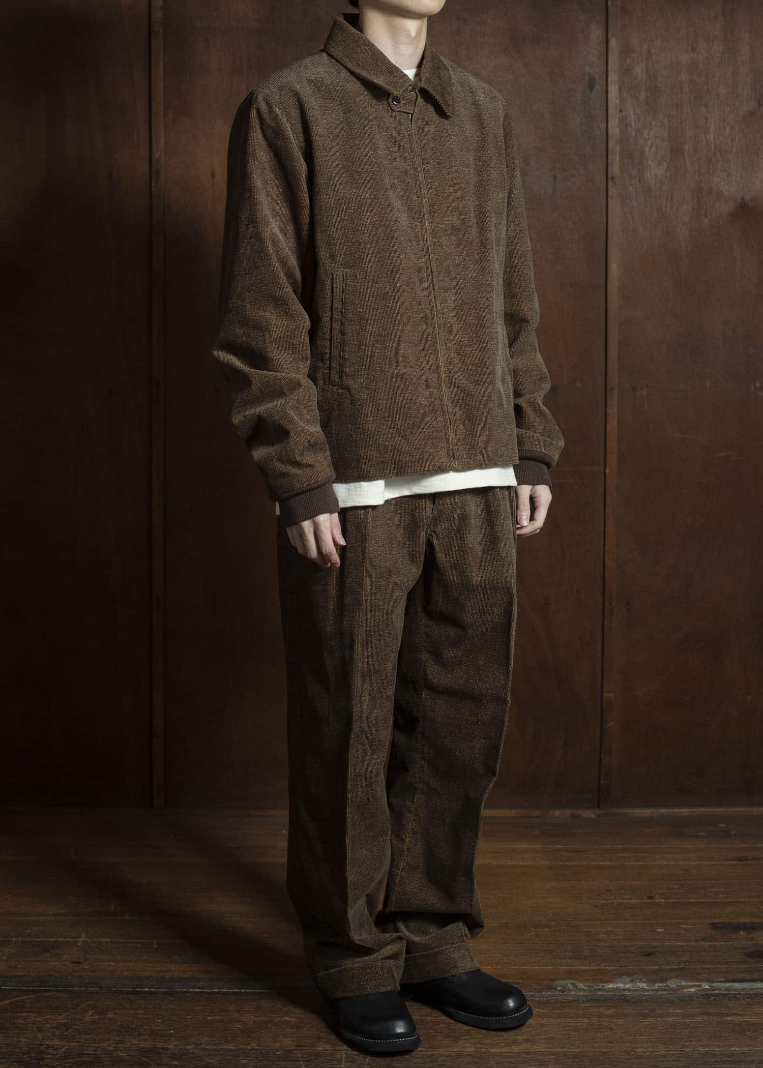 Taiga Takahashi Lot.322 Sports Jacket MELANGE BROWN