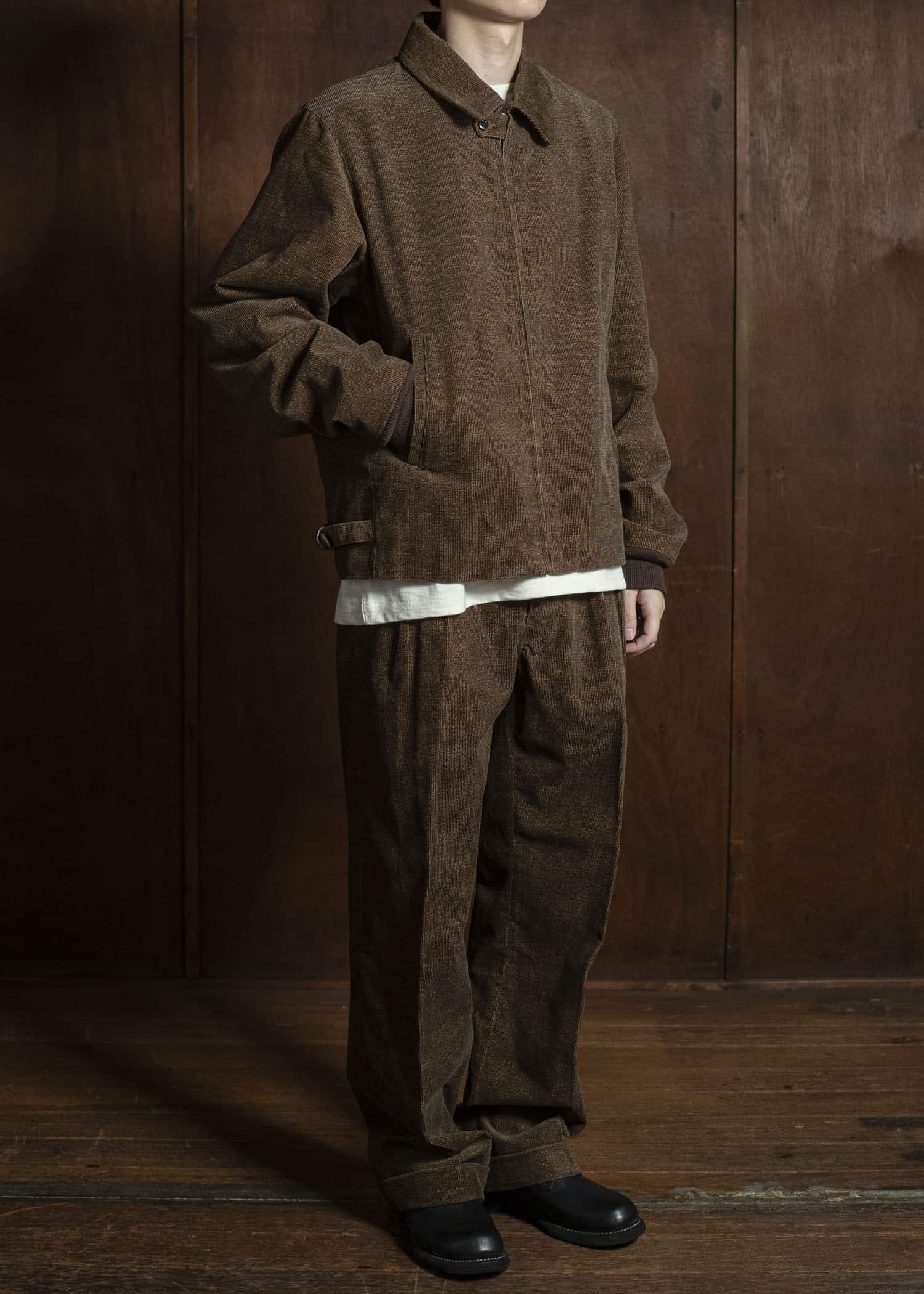 Taiga Takahashi Lot.322 Sports Jacket MELANGE BROWN