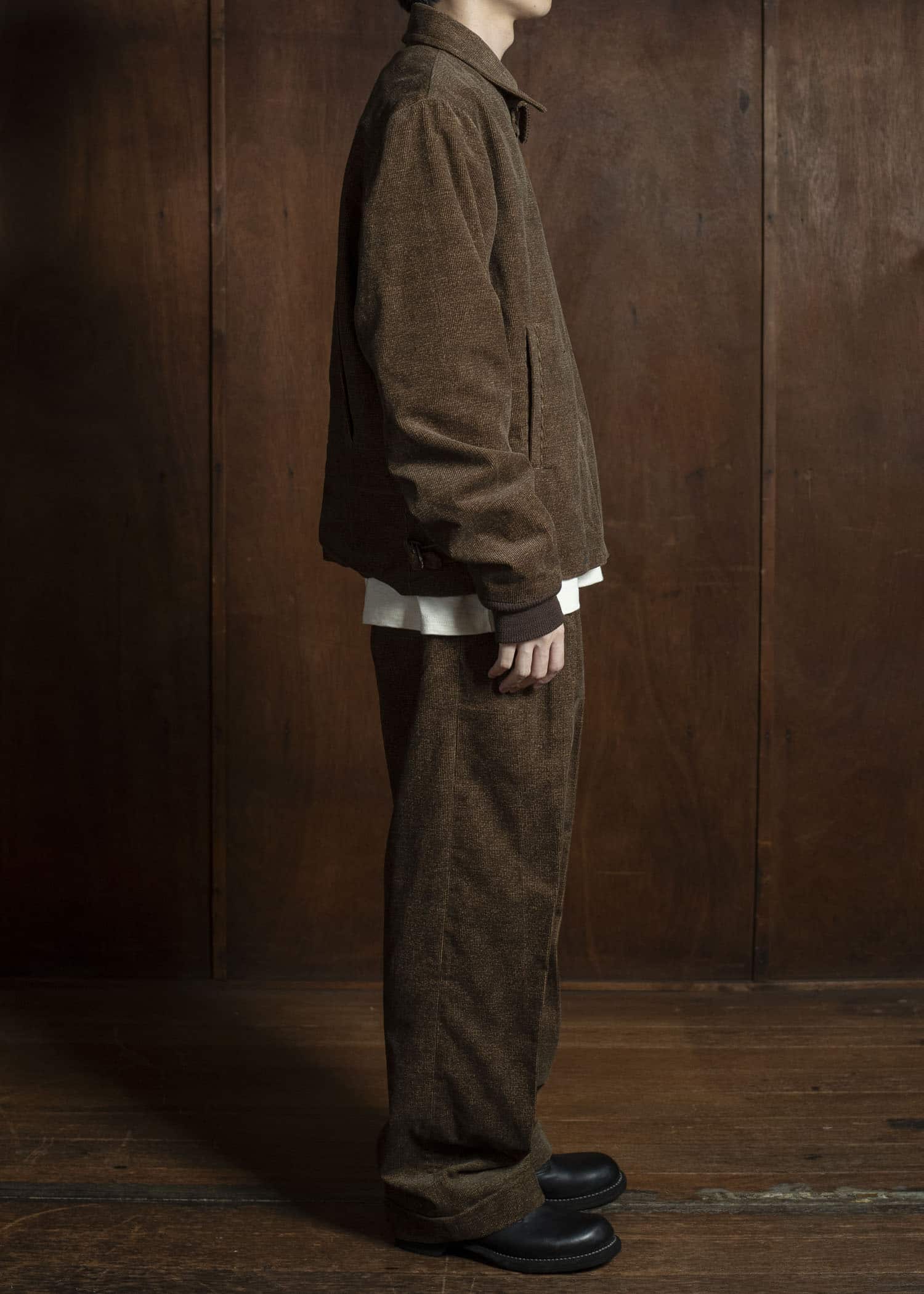 Taiga Takahashi Lot.322 Sports Jacket MELANGE BROWN