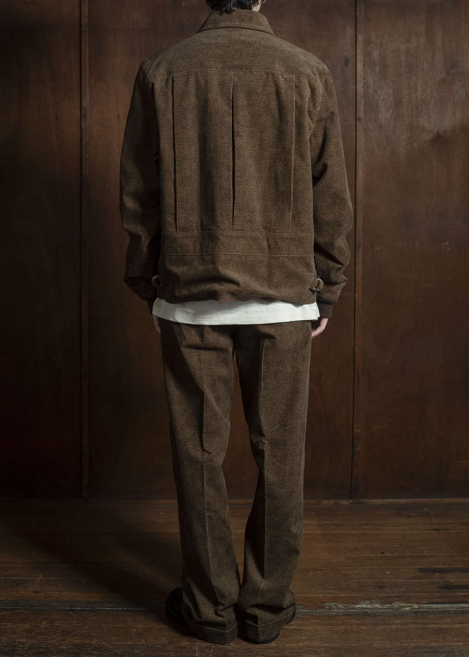 Taiga Takahashi Lot.322 Sports Jacket MELANGE BROWN