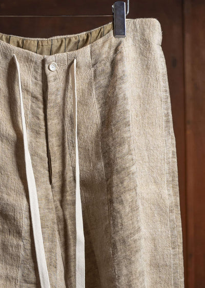 UMA WANG S5/M/UM3525 PALLOR PANTS tan