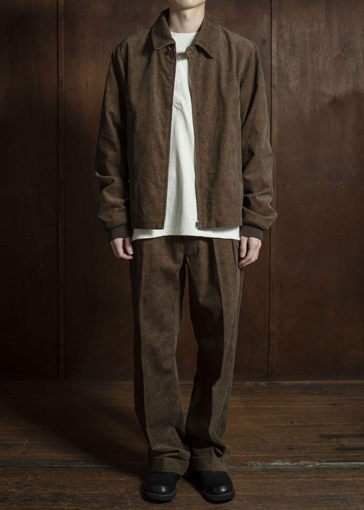 Taiga Takahashi Lot.322 Sports Jacket MELANGE BROWN – VISION