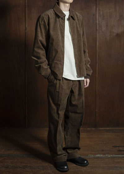 Taiga Takahashi Lot.322 Sports Jacket MELANGE BROWN