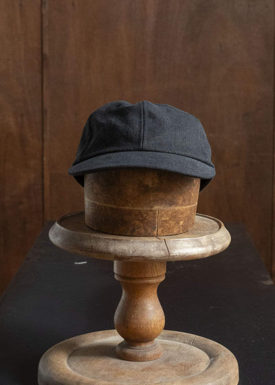 YOKO SAKAMOTO YS-26AW-GS-CAP-BLACK GIFT SHOP CAP BLACK