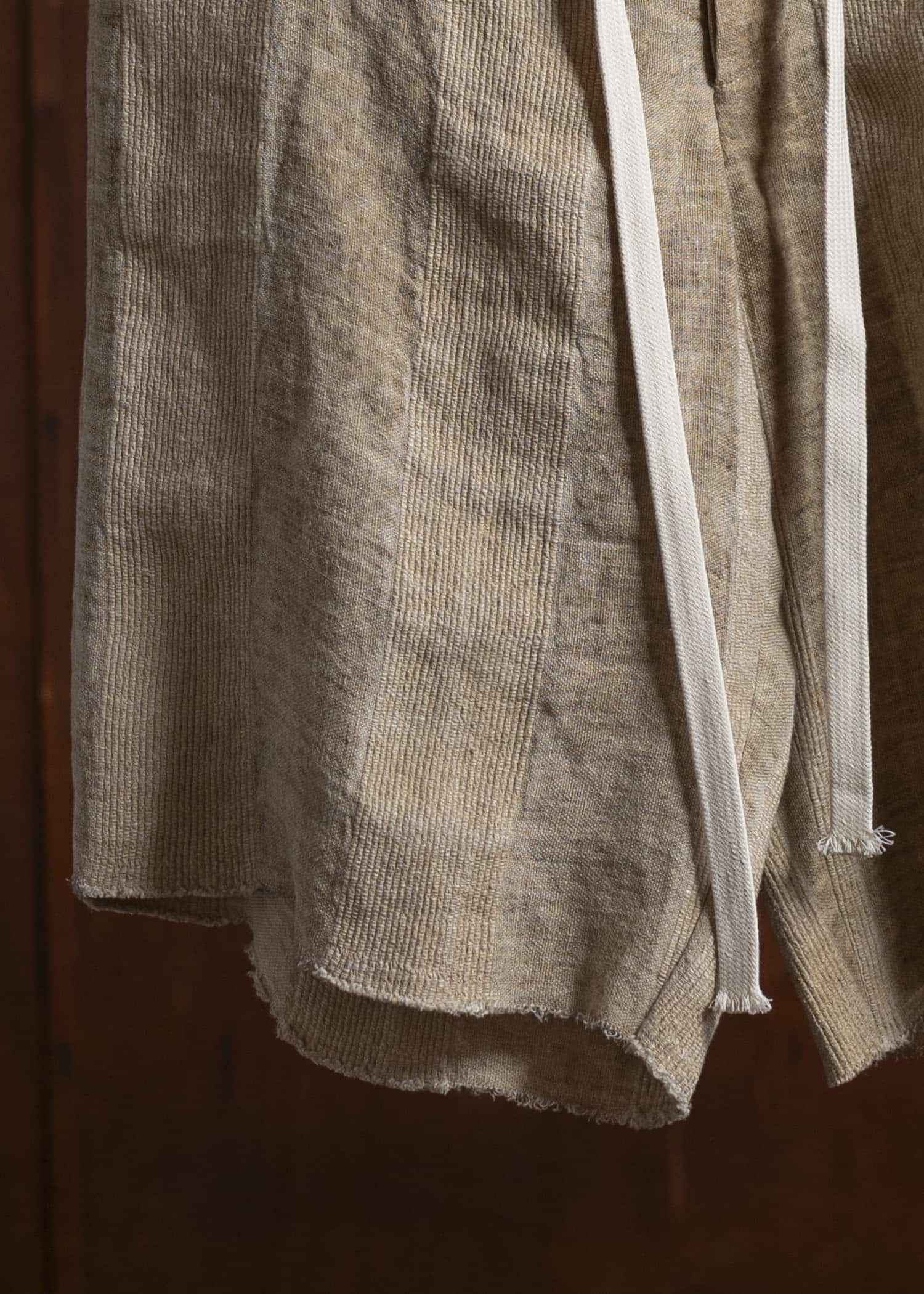 UMA WANG S5/M/UM3525 PALLOR PANTS tan