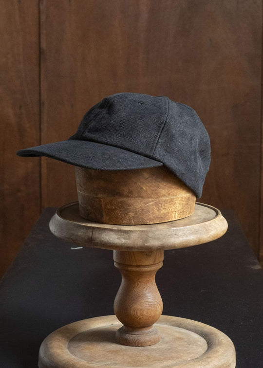 YOKO SAKAMOTO YS-26AW-GS-CAP-BLACK GIFT SHOP CAP BLACK