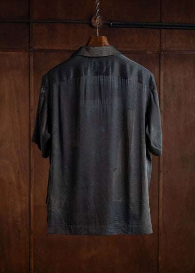 ZIGGY CHEN PURE SILK SHORT SLEEVE SHIRT 0M2410702