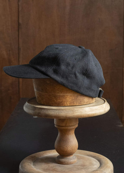 YOKO SAKAMOTO YS-26AW-GS-CAP-BLACK GIFT SHOP CAP BLACK