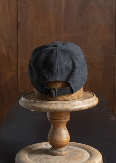 YOKO SAKAMOTO YS-26AW-GS-CAP-BLACK GIFT SHOP CAP BLACK