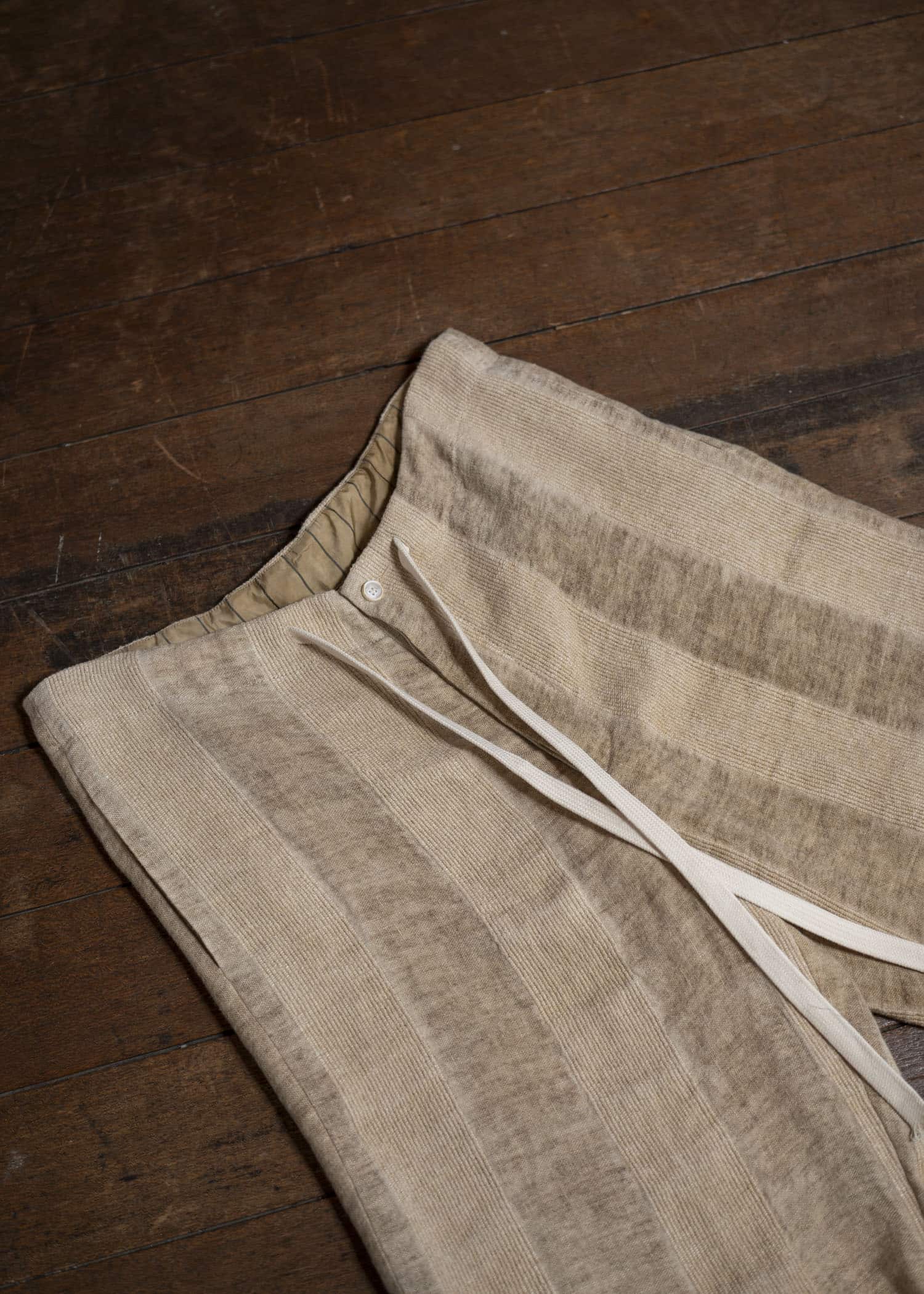 UMA WANG S5/M/UM3525 PALLOR PANTS tan