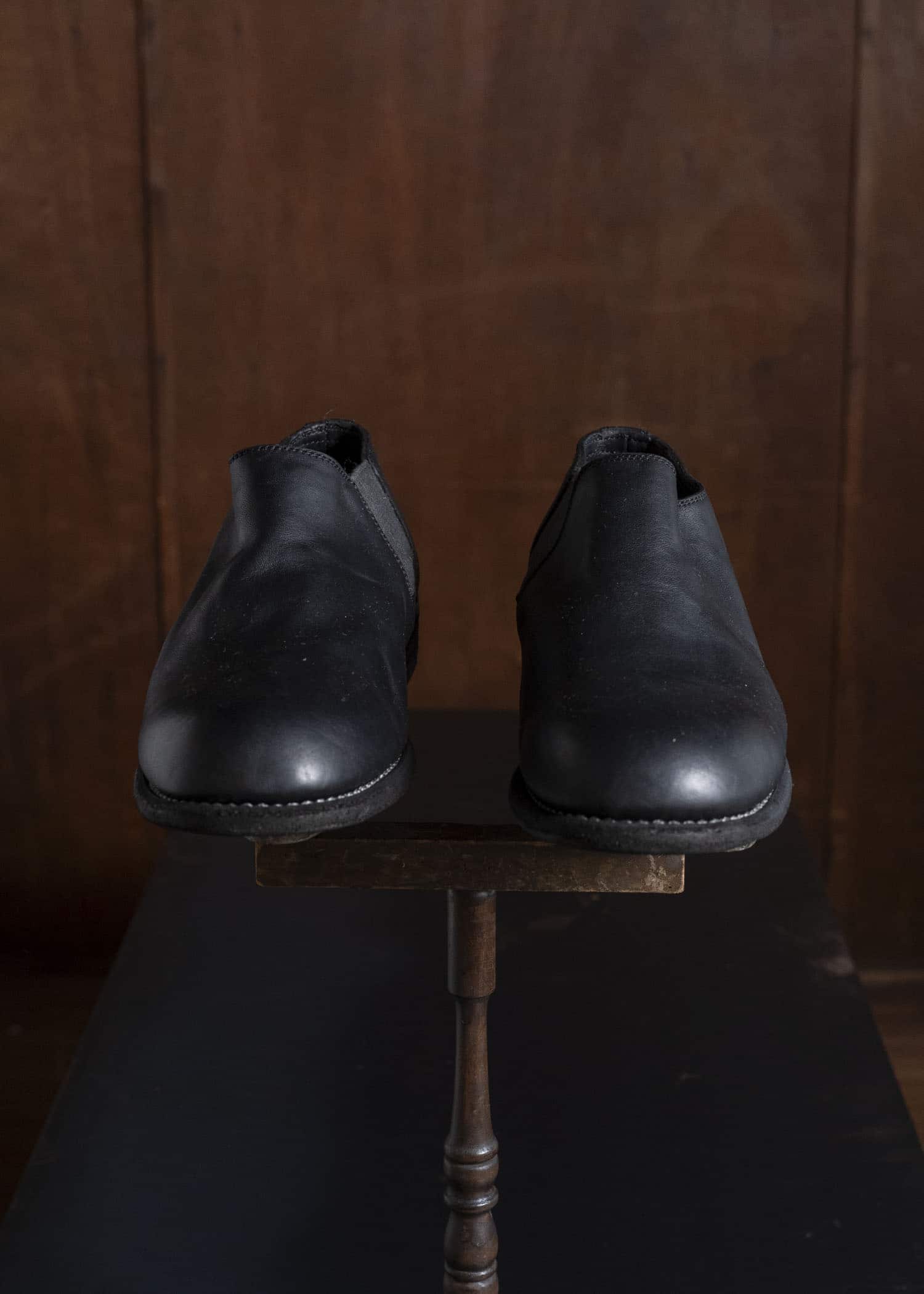GUIDI 990EX / SLIP ON / HORSE FULL GRAIN / SOLE LEATHER / BLKT / BLACK