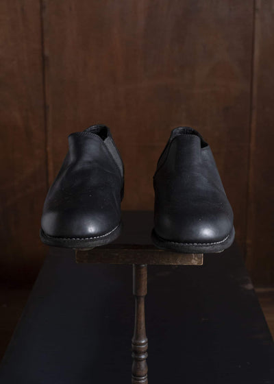 GUIDI 990EX / SLIP ON / HORSE FULL GRAIN / SOLE LEATHER / BLKT / BLACK