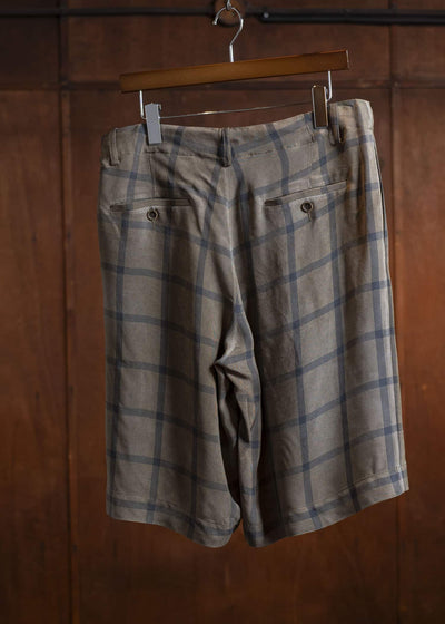 UMA WANG S5/M/UM3522 PALLOR PANTS mustard/blue