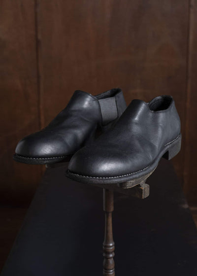 GUIDI 990EX / SLIP ON / HORSE FULL GRAIN / SOLE LEATHER / BLKT / BLACK