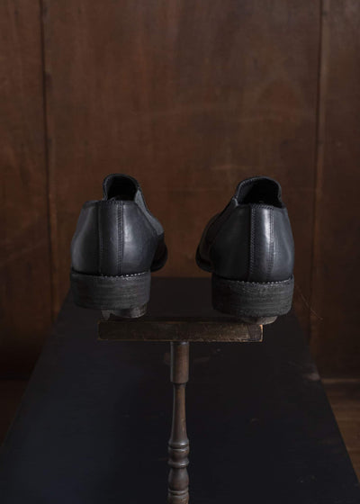 GUIDI 990EX / SLIP ON / HORSE FULL GRAIN / SOLE LEATHER / BLKT / BLACK