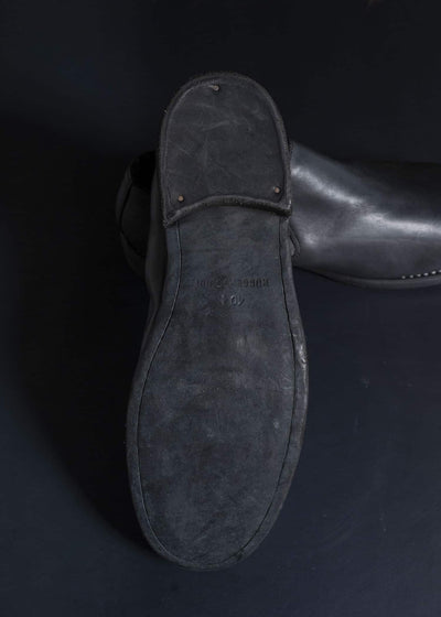 GUIDI 990EX / SLIP ON / HORSE FULL GRAIN / SOLE LEATHER / BLKT / BLACK