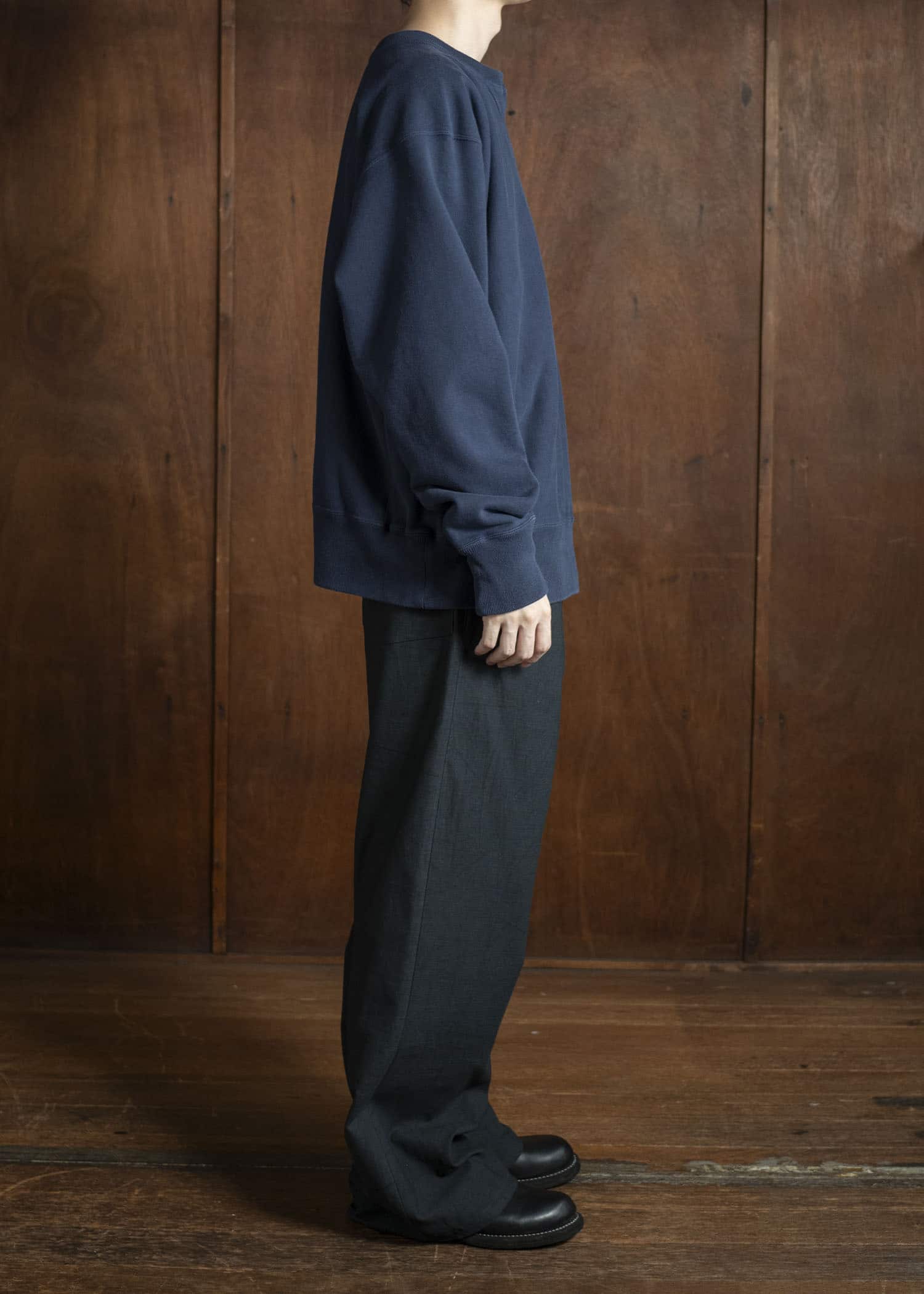 Taiga Takahashi Lot.619 Military Training Sweat Shirt NAVY