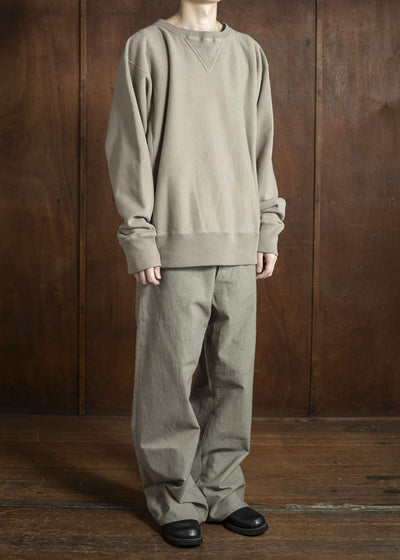 Taiga Takahashi Lot.619  Military Training Sweat Shirt GRAY