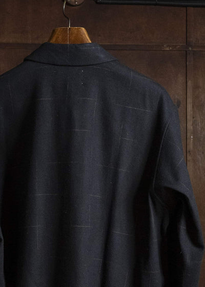 YOKO SAKAMOTO YS-26AW-61-BLACK WORK SHIRT SHORT BLACK
