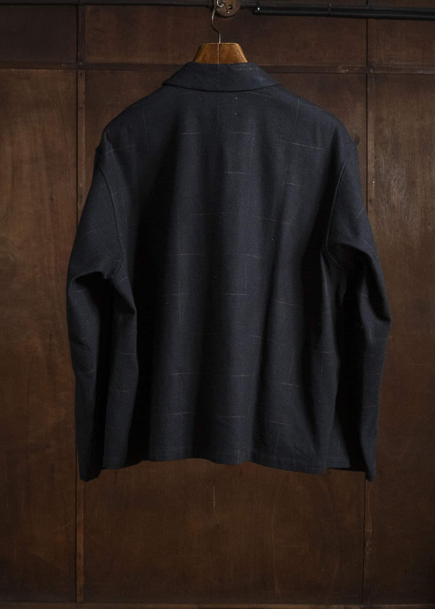 YOKO SAKAMOTO YS-26AW-61-BLACK WORK SHIRT SHORT BLACK