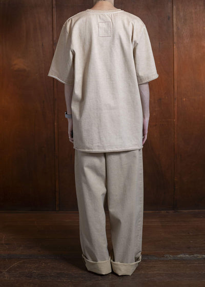 UMA WANG S5/M/UM1530 T-SHIRT tan