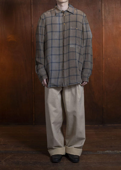 UMA WANG S5/M/UM3533 PUPPY PANTS tan