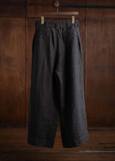 ZIGGY CHEN EXTRA WIDE LEG TROUSERS 0M2410520